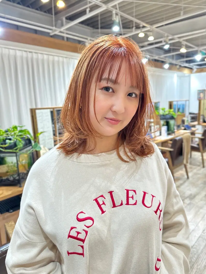 【ミニモ限定】似合わせカット✂️+ブリーチ+ケアカラー¥19,800→¥12,000の写真