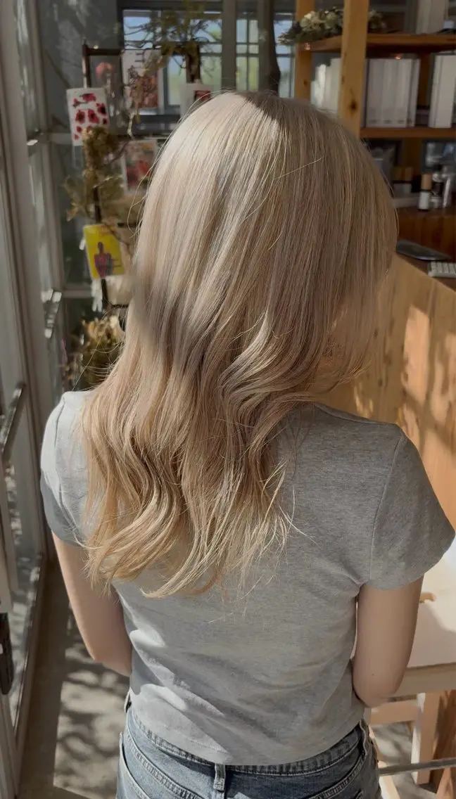 ミディアム カット ヘアカラー トリートメント SONO 【一宮】のヘアスタイル