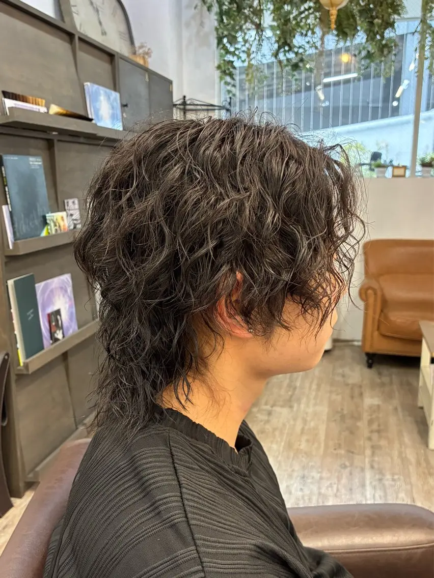 【新規】カット+パーマ〈ツイストスパイラル、波巻きパーマ大歓迎!〉メンズ大歓迎!の写真