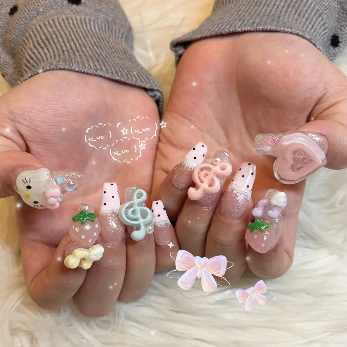 ネイル 春ネイル ayumi‪‪❤︎‬ Betty Nailのネイルデザイン