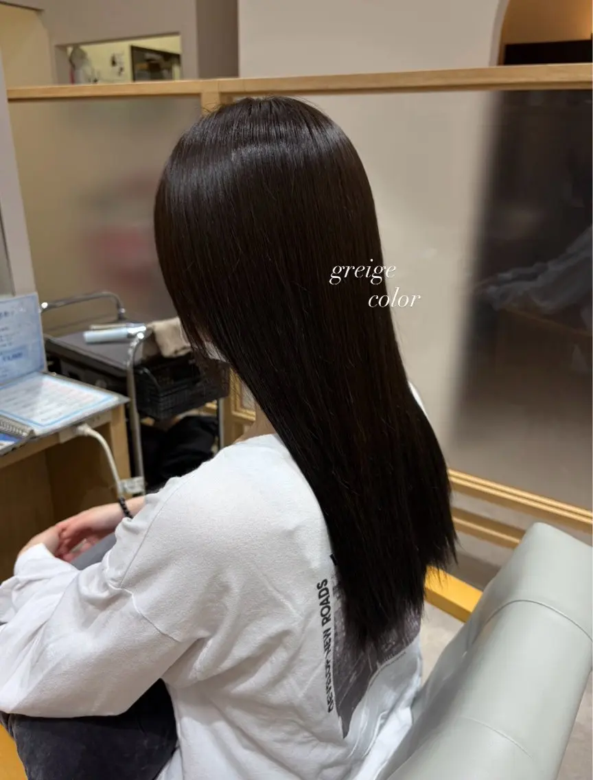 ロング ヘアカラー カラーモデル募集中 .꒰ঌ虹奈໒꒱のヘアスタイル