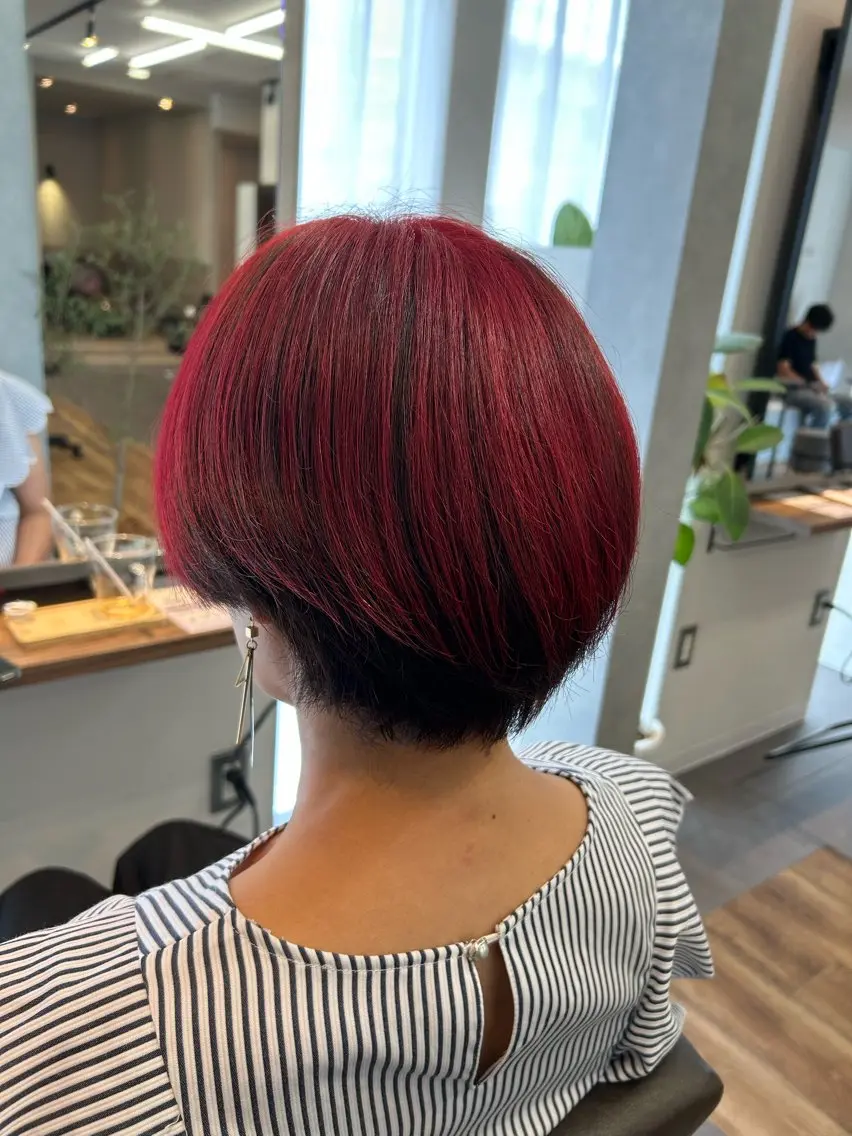 ショート ヘアカラー 🖤alb. / マイ🩶のヘアスタイル