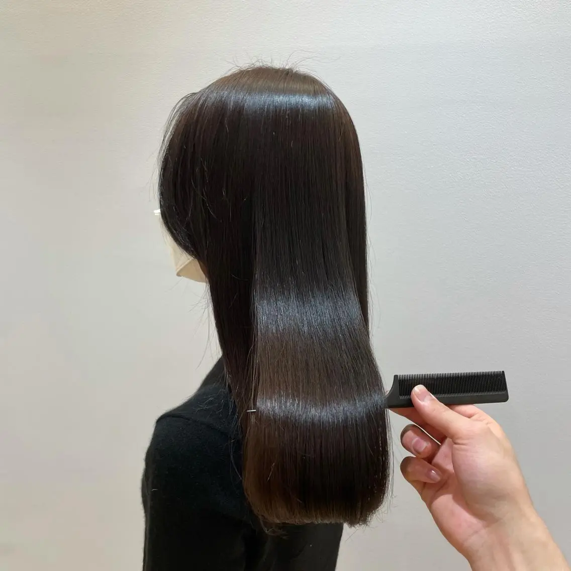 セミロング ヘアカラー 🥀似合わせ🥀 柔らかカラー・タイトのヘアスタイル