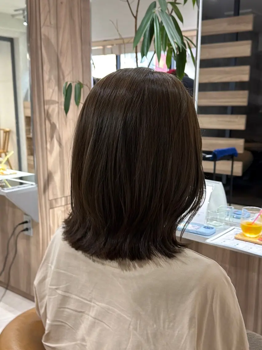 ミディアム カット トリートメント 🎀似合わせカット/ ボブ/佐瀬千枝🎀のヘアスタイル