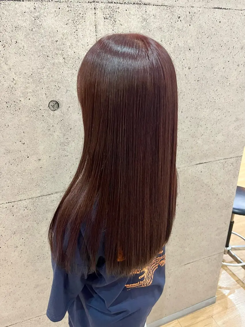 セミロング カラー カット ヘアカラー トリートメント 仁木 謙太のヘアスタイル