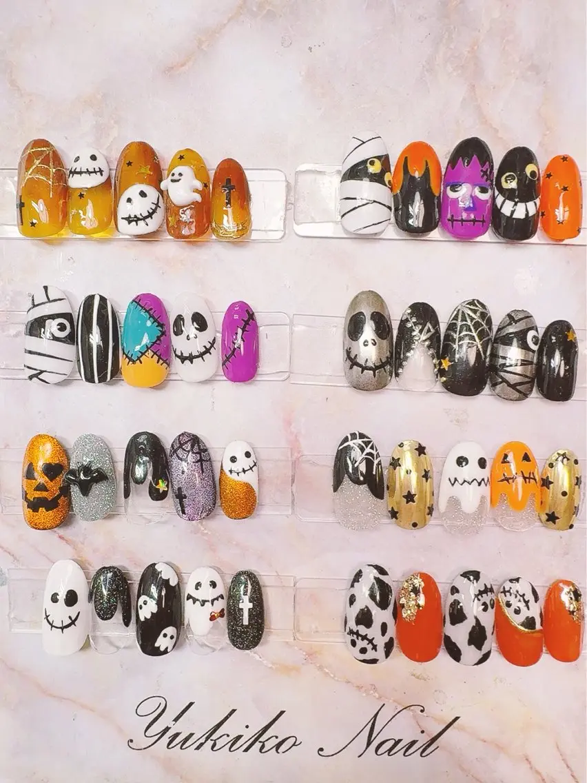 ネイル ハロウィン ユキコ ネイルのネイルデザイン