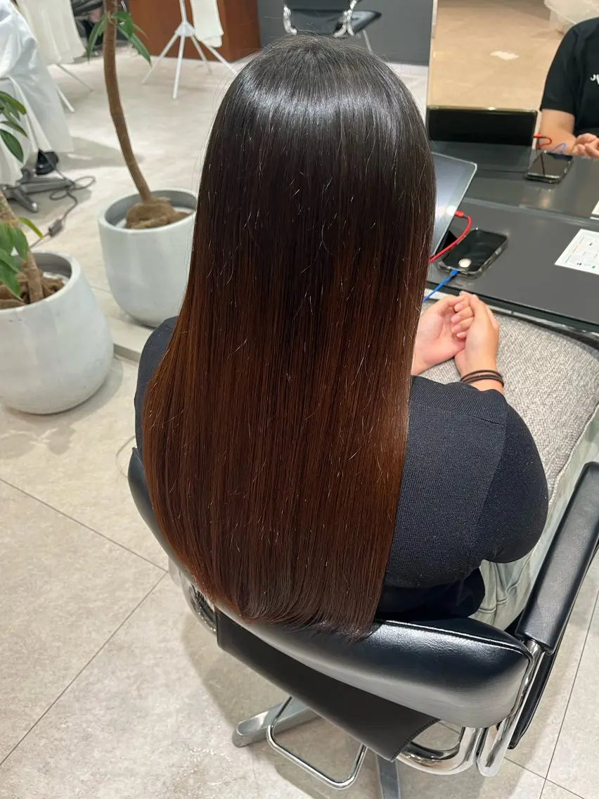 ロング FILMS せんのヘアスタイル
