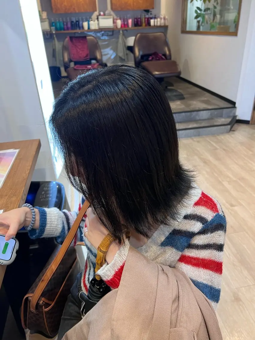 ミディアム ヘアカラー トリートメント マツエク/マツパ 💐ゆう💐のマツエク・マツパデザイン