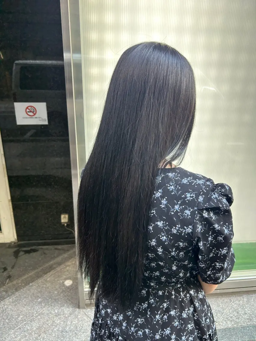 ロング カラー カット ヘアカラー トリートメント モテ艶🪄透明感カラ ー🦋RION🦋のヘアスタイル