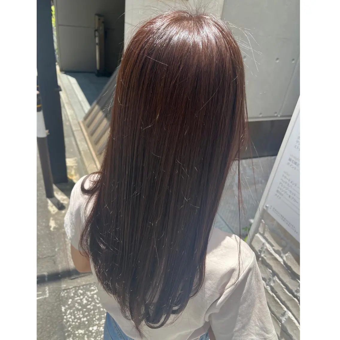 ロング カラー ベージュカラー ブリーチモデル募集 ʟᴇɪ.れいのヘアスタイル