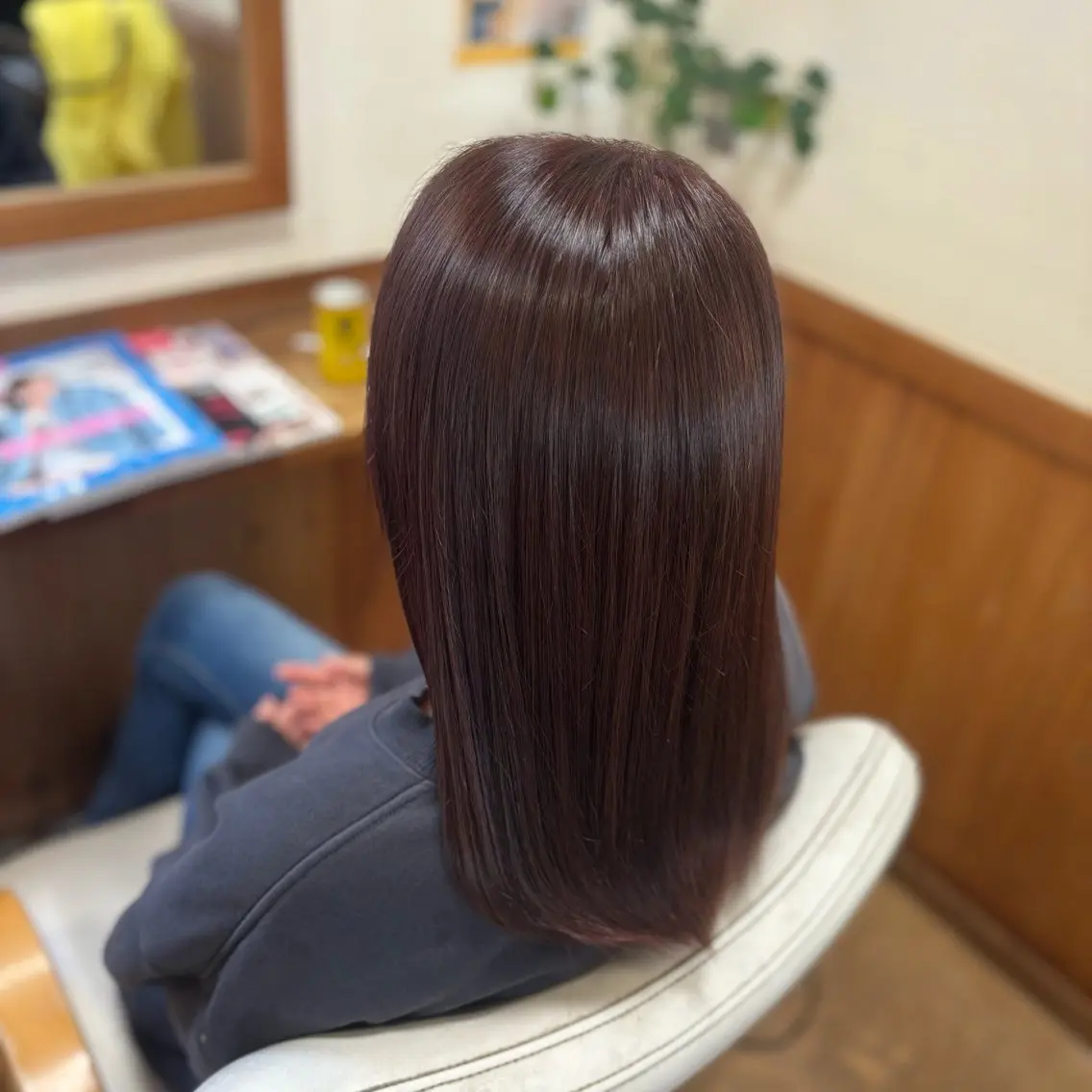 カラー Beam 深澤のヘアスタイル