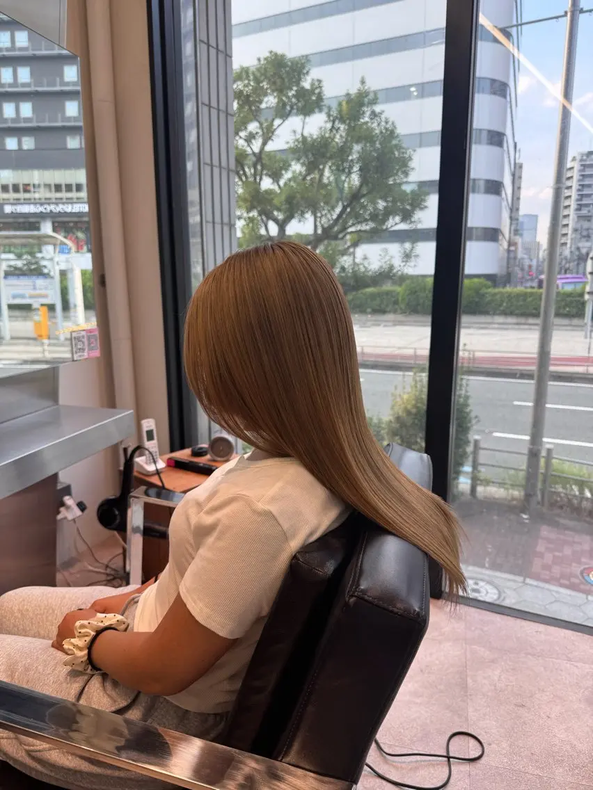 カラー ブリーチ ヘアカラー 北村 岳久翔のヘアスタイル