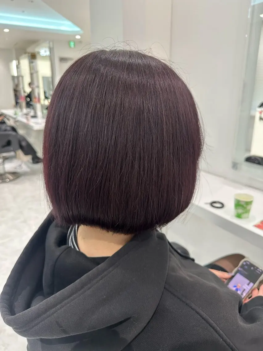 ミディアム カラー ケアカラー カット ヘアカラー トリートメント ヘッドスパ 🐺韓国風メンズ特化 あさひ🐺のヘアスタイル