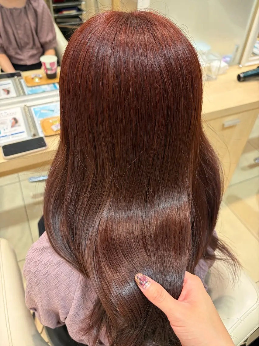 ロング カラー ヘアカラー Ash中目黒 Mizuki 🎀のヘアスタイル