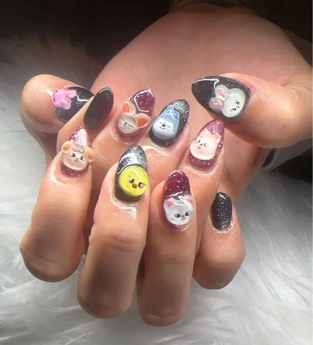 ネイル 持ち込み ハンドネイル nail salon OnRのネイルデザイン
