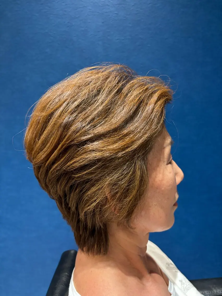 ショート パーマ 四役 蒼海のヘアスタイル