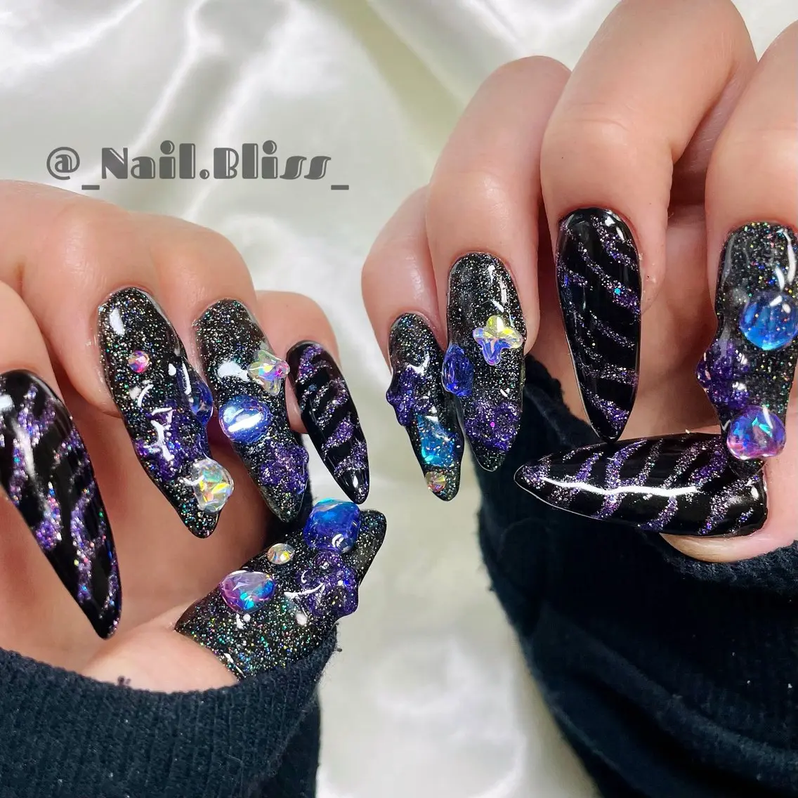 ネイル アニマル柄 ハンドネイル NAIL BLISSのネイルデザイン