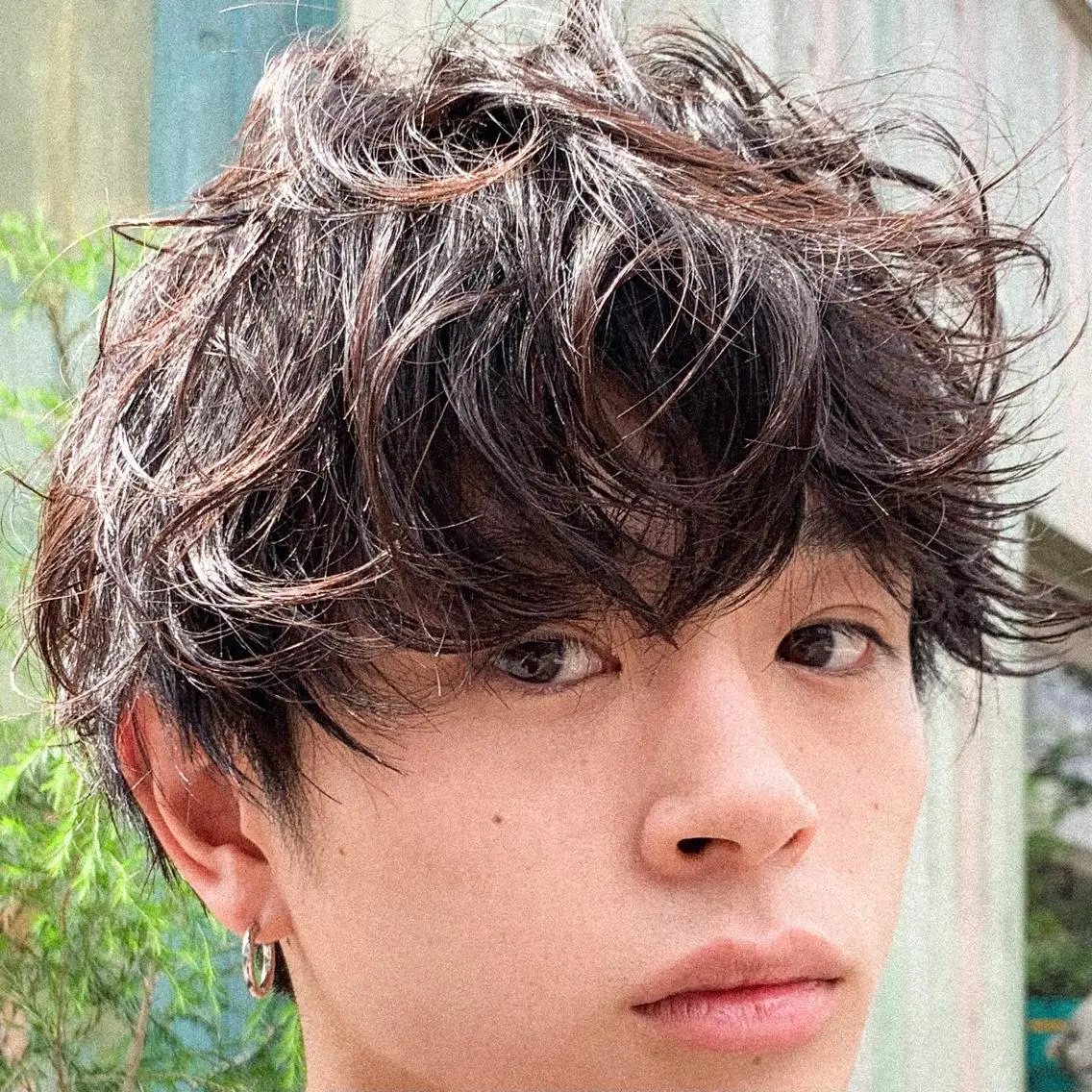 ショート パーマ ヘアアレンジ メンズ メンズスタイル ly本厚木のヘアスタイル