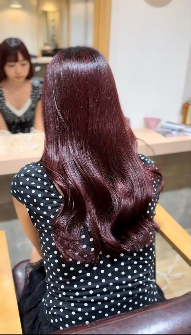 ロング 暖色 /シマダアミのヘアスタイル