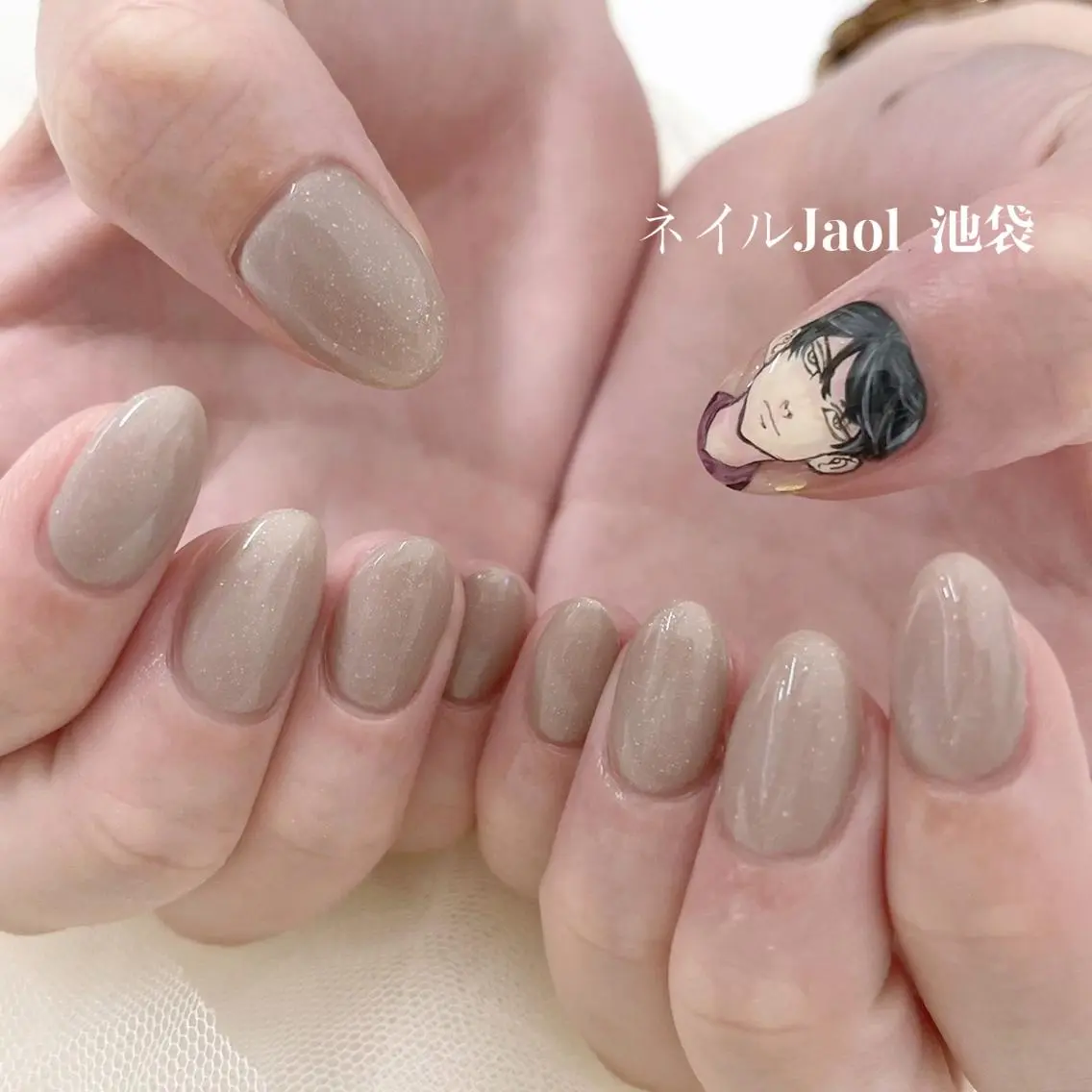 ミディアム ネイルJaol 池袋のネイルデザイン
