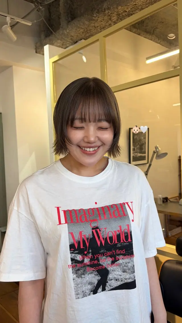ショート カラー カット ヘアカラー ❕マンツーマン施術❕ 🍊Moemiのヘアスタイル
