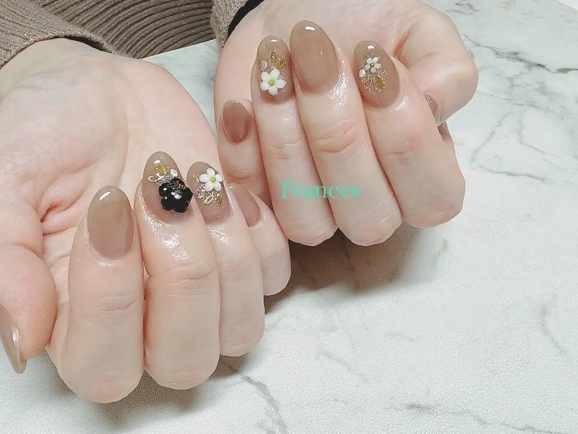ネイル ハンドネイル Frances〜 Grace〜babaのネイルデザイン