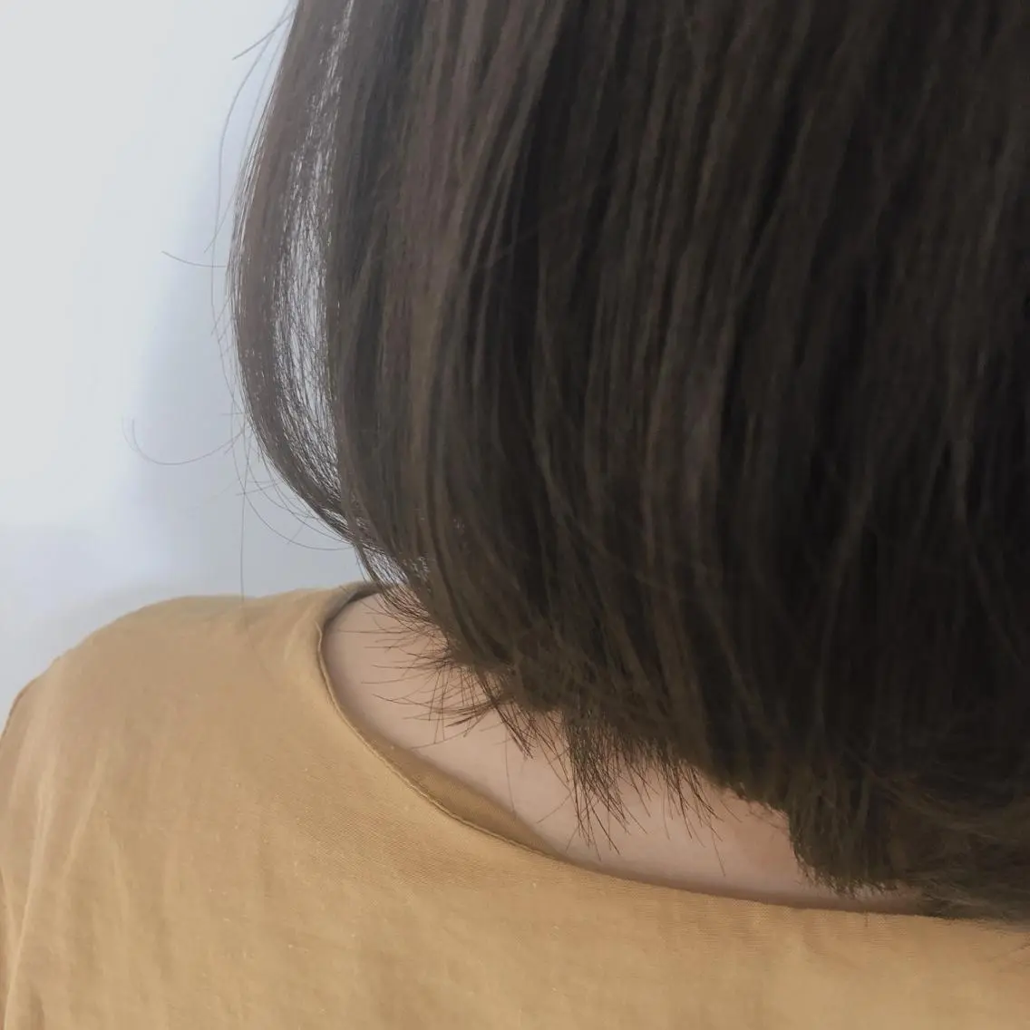 ミディアム カラー ベージュカラー 韓国hair ·͜· watanabeのヘアスタイル
