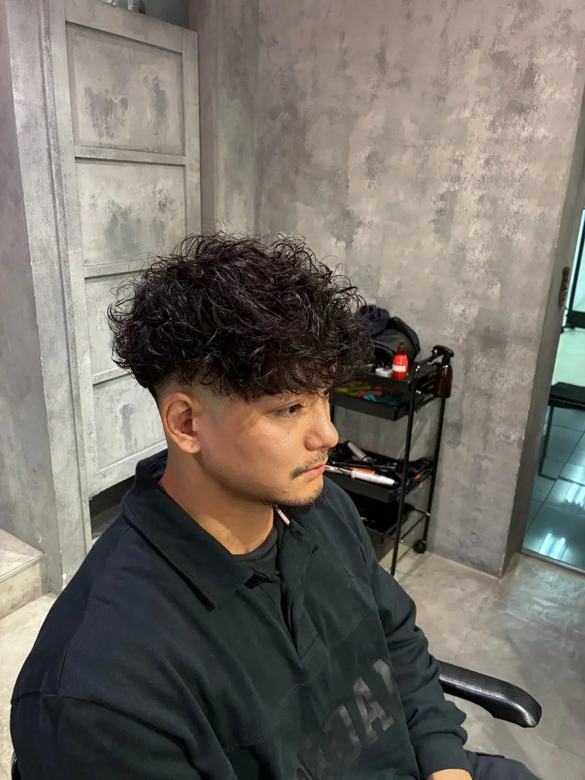 ショート パーマ メンズ ショートスタイル特化 ayumuのヘアスタイル