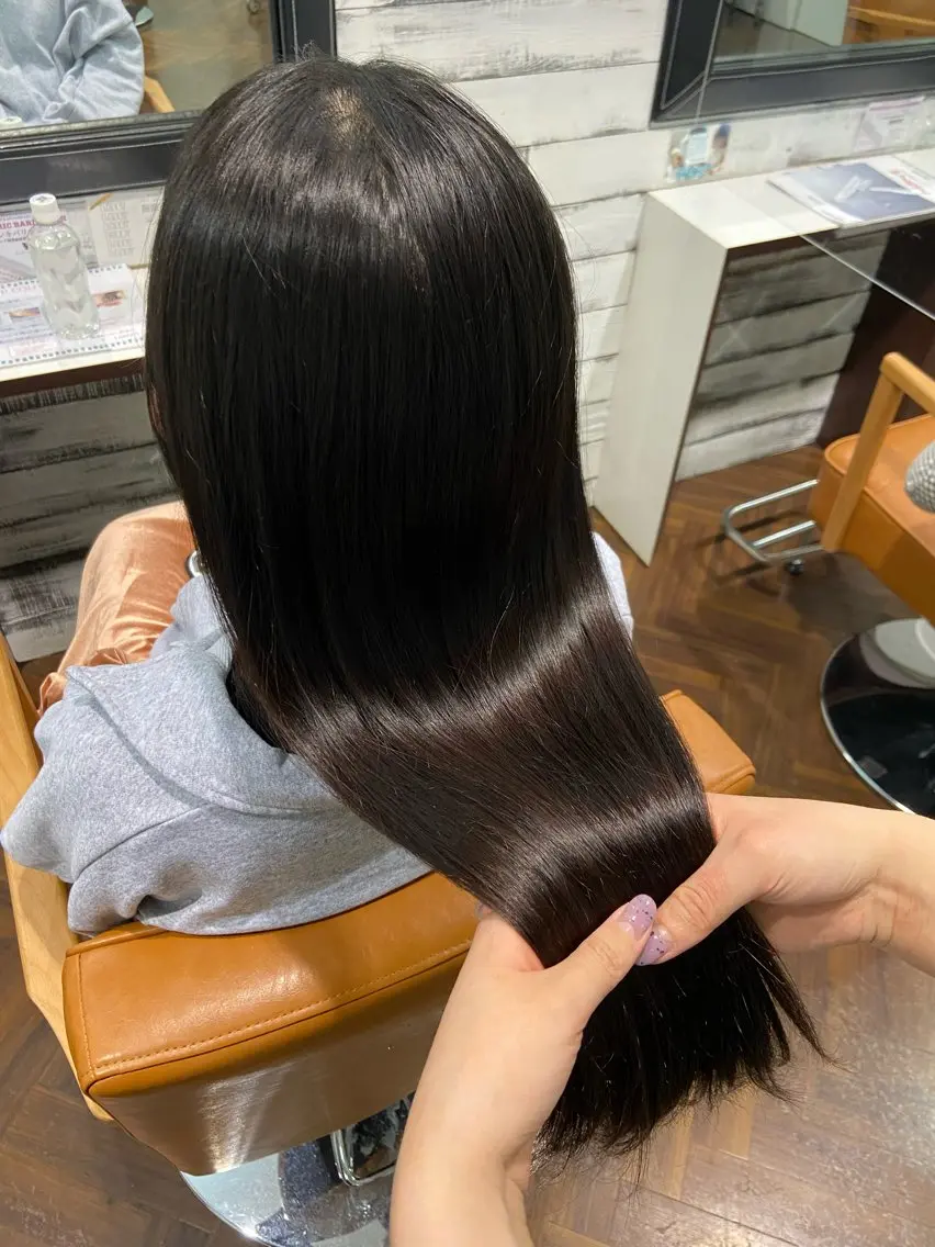 まつ あみのヘアスタイル