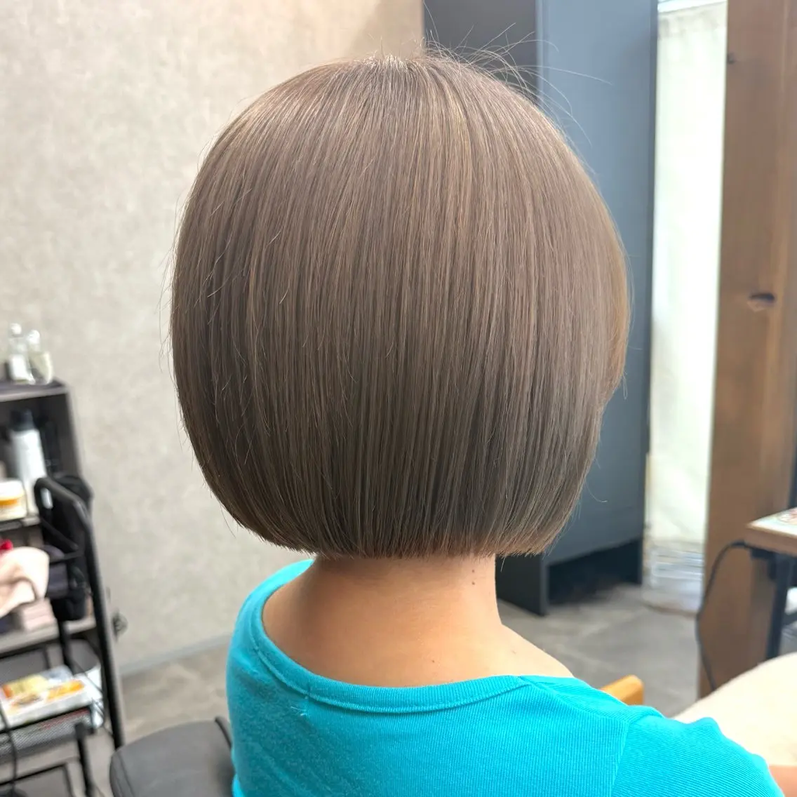 ショート ボブ カット ヘアカラー トリートメント 似合わせボブ🎀🫧 千葉 優希のヘアスタイル