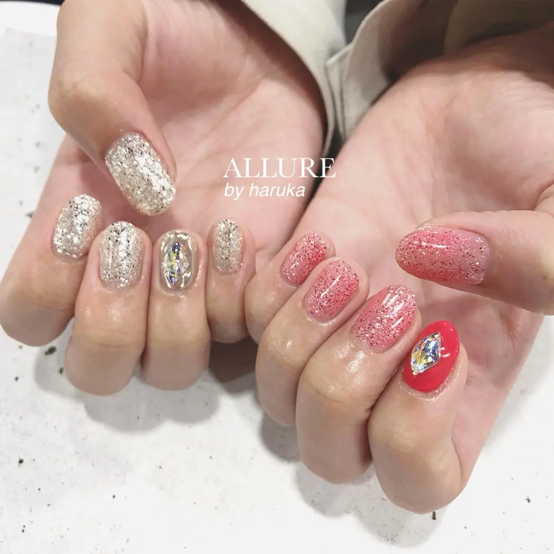 ネイル Allure小山店 高橋陽香のネイルデザイン