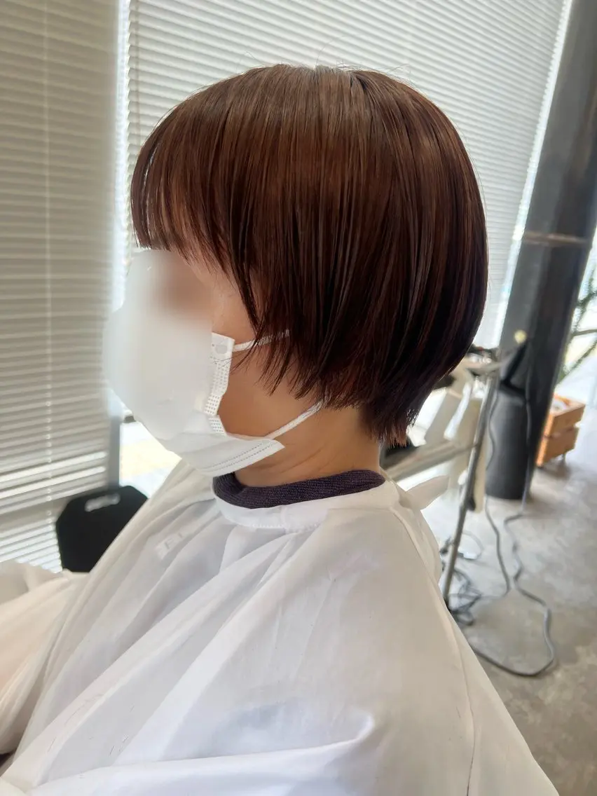 【ショートにしたい方限定メニュー🫶🏻】4センチ以上切らせていただける方でお願します！の写真