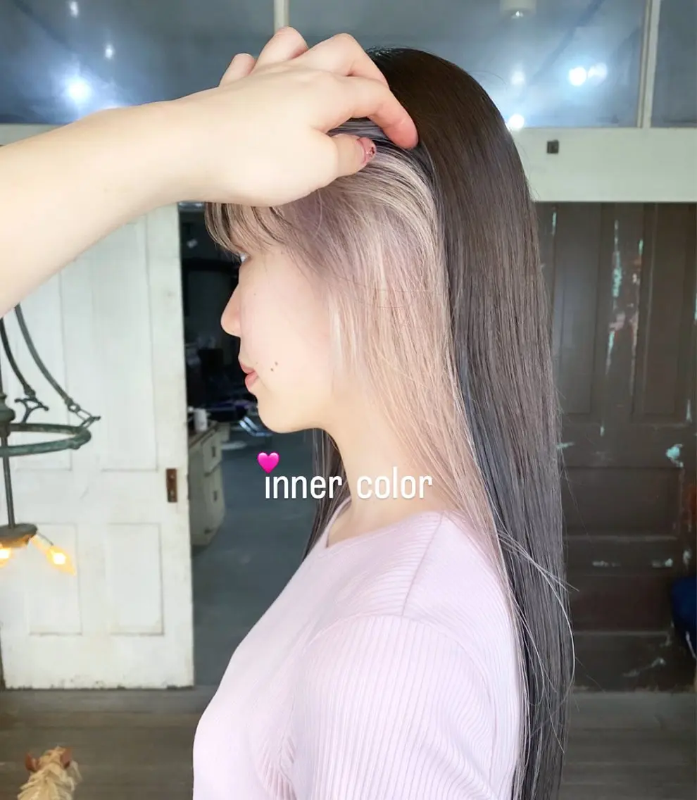 セミロング カラー メンズ 心斎橋美容室 Junのヘアスタイル