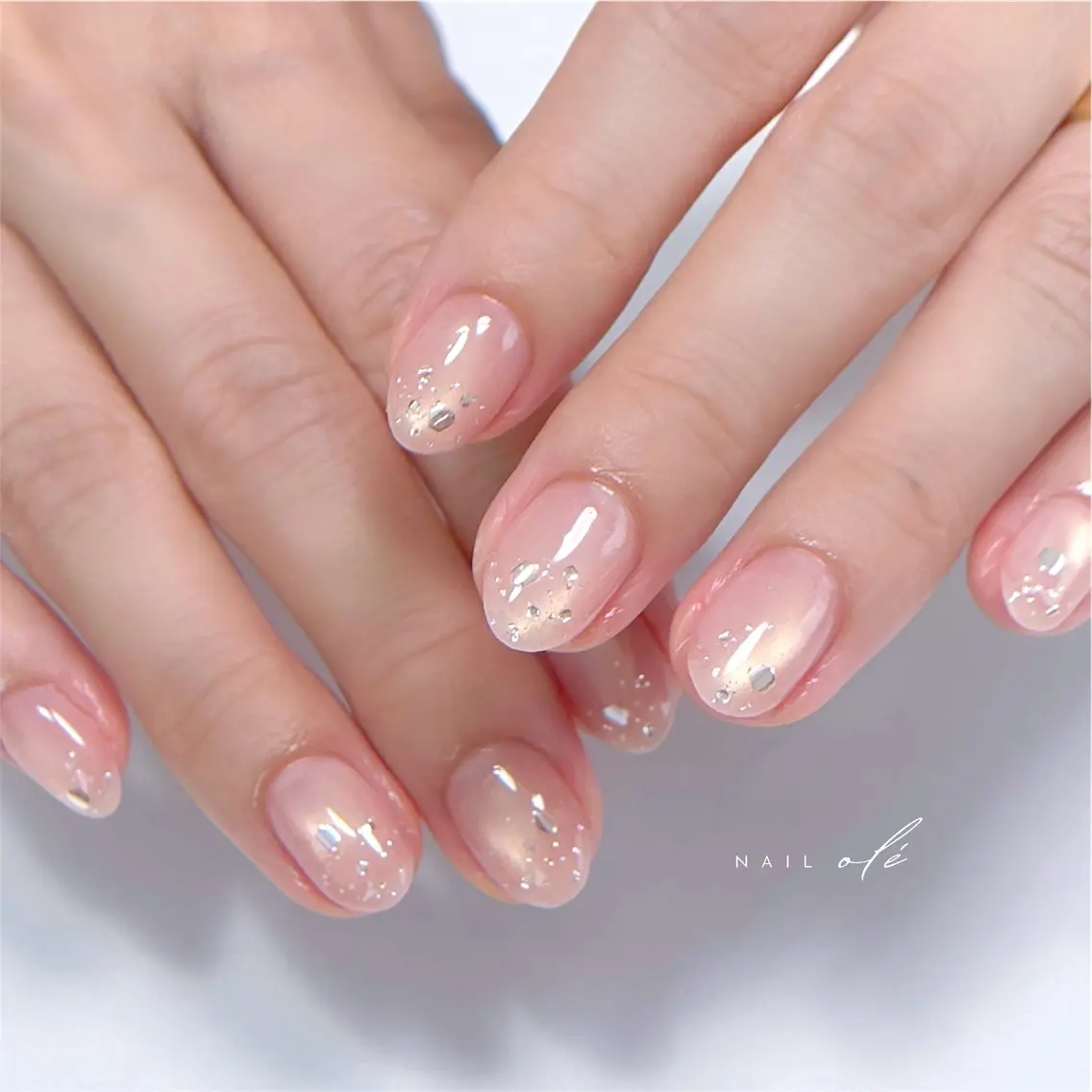 ネイル マグネットネイル オフィスネイル シンプルネイル ハンドネイル NAIL oleのネイルデザイン
