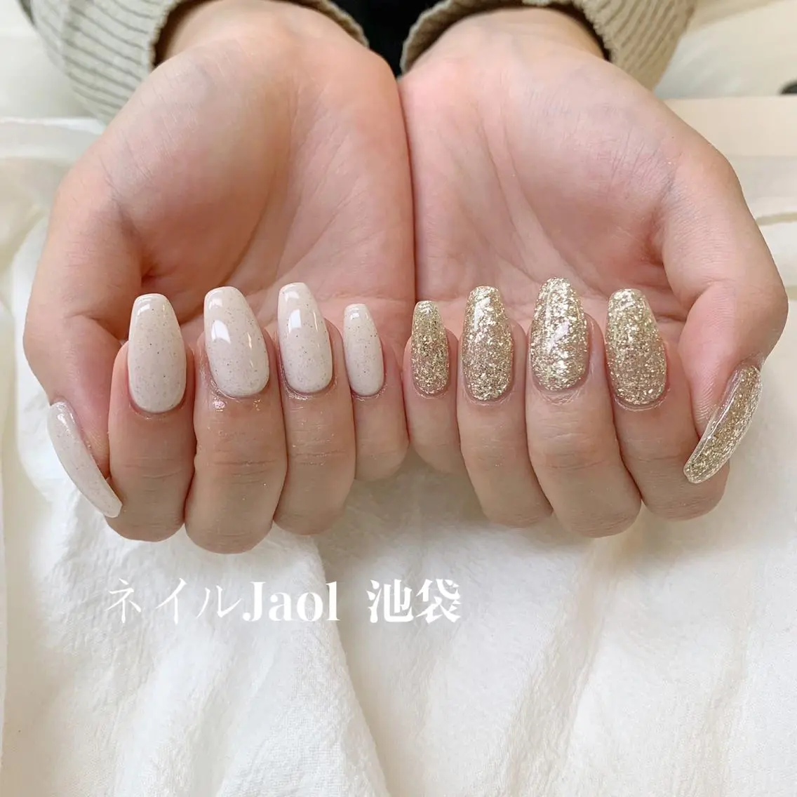 ロング ネイルJaol 池袋のネイルデザイン