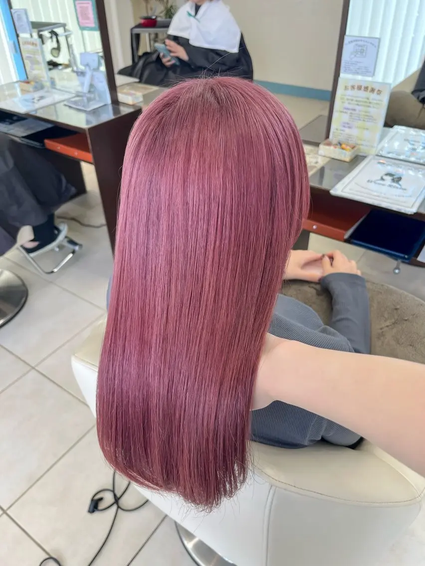 ロング カラー 💎ハイトーン‪× 透明感カラー Rioのヘアスタイル