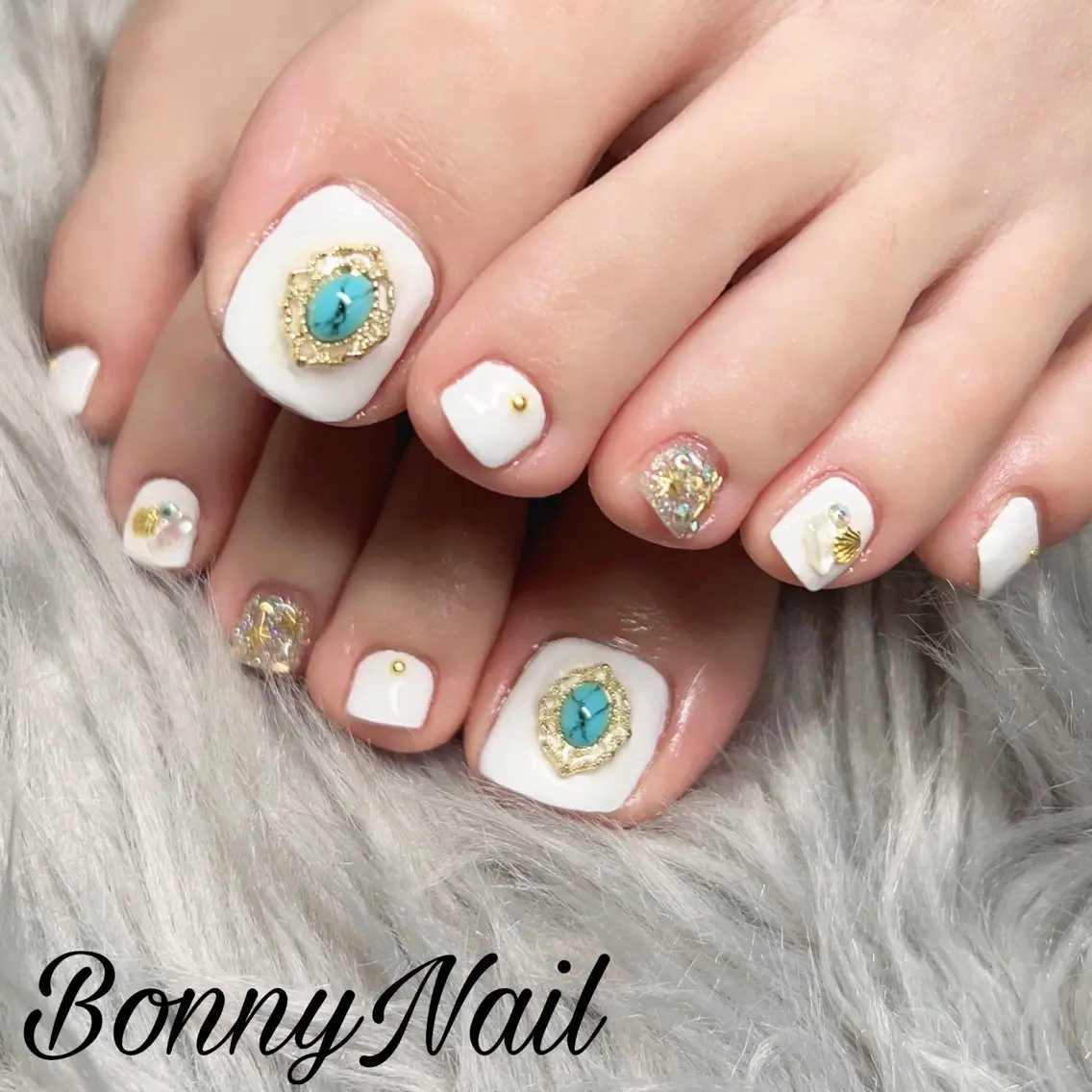 ネイル フットネイル Bonny Nailのネイルデザイン