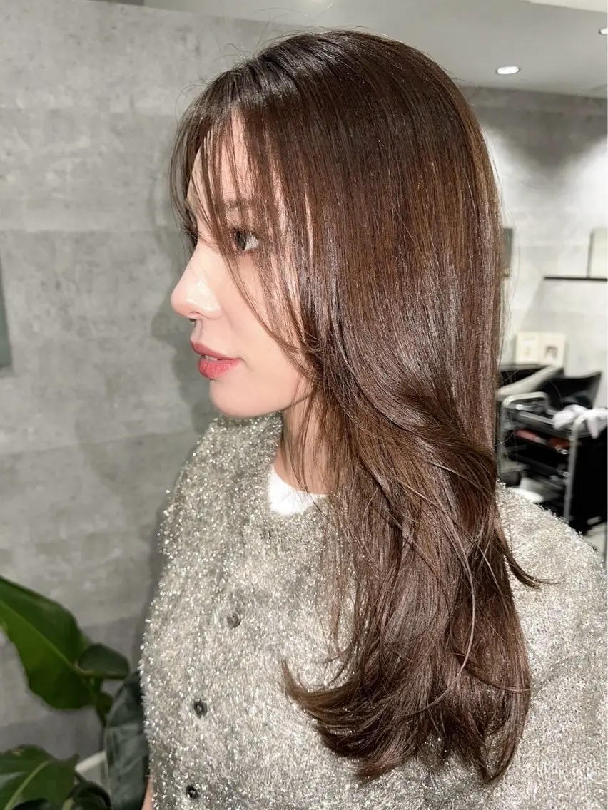 ロング 前中|頭眠ヘッドスパ 自律神経を整える人のヘアスタイル