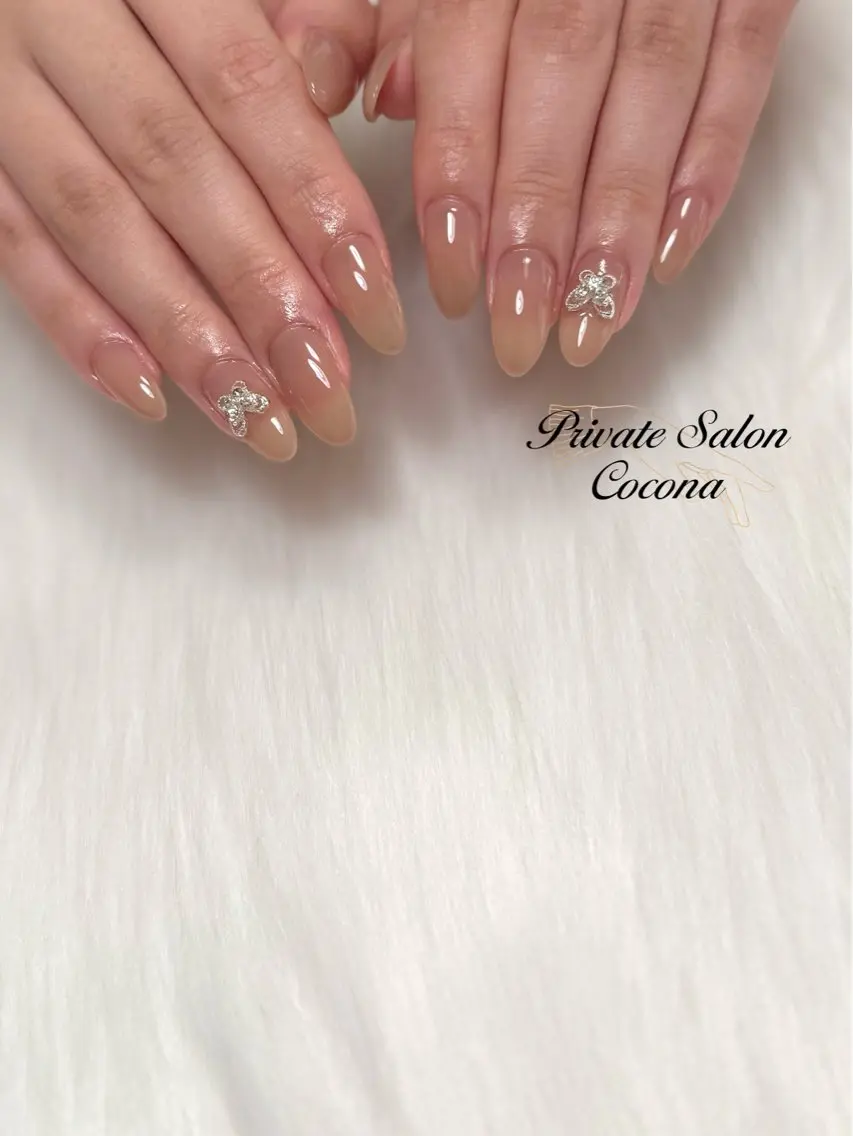 ネイル ワンカラーネイル ハンドネイル プライベートサロン nailcoconaのネイルデザイン