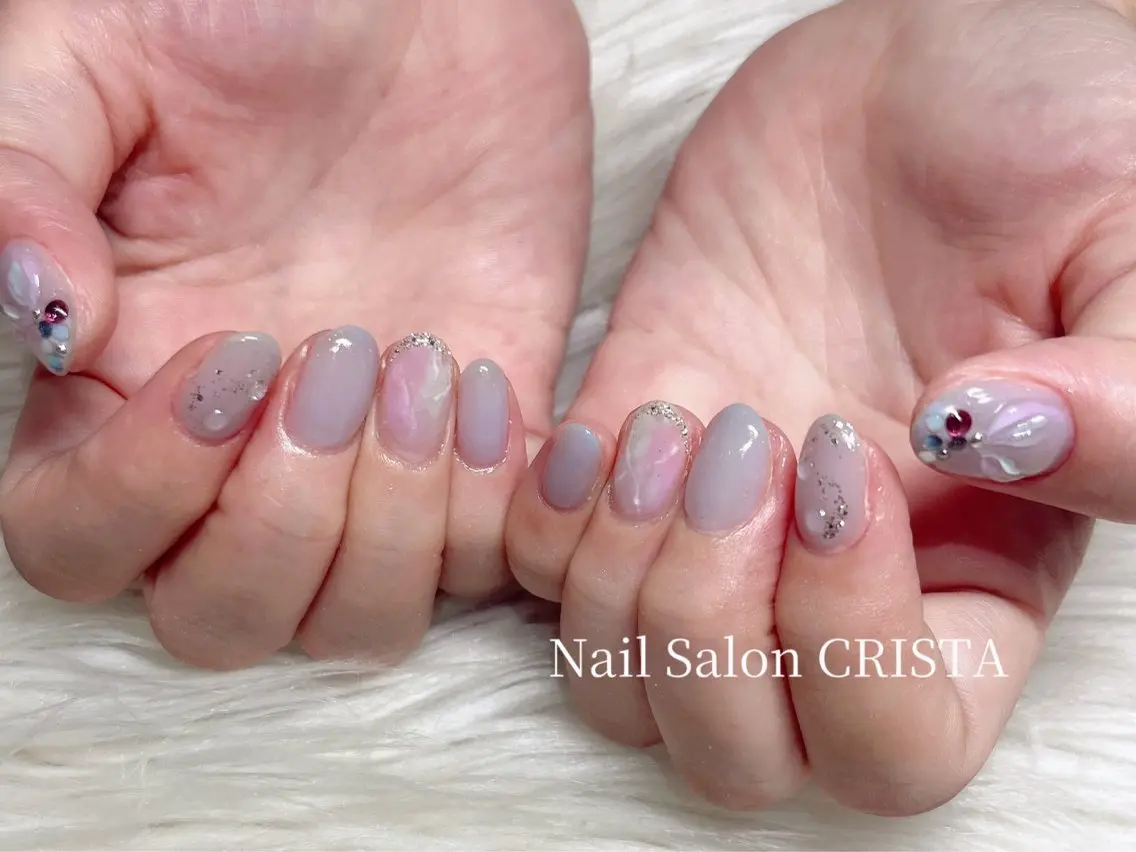 ネイル ハンドネイル CRISTA ヒナタのネイルデザイン