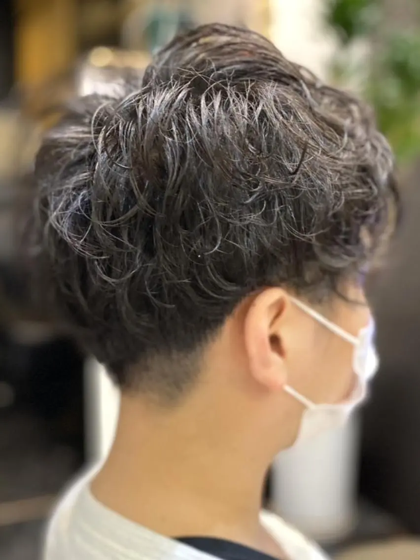 【🌟初回✨】Men’sカット+パーマの写真