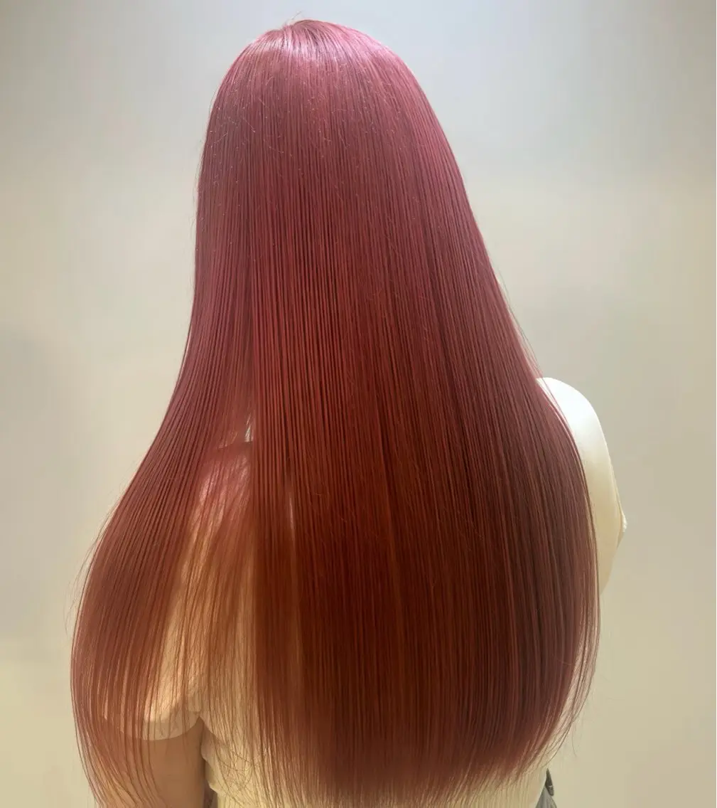 ロング カット ヘアカラー ブリーチカラー特化 美容師/𝕐𝕌𝕀のヘアスタイル