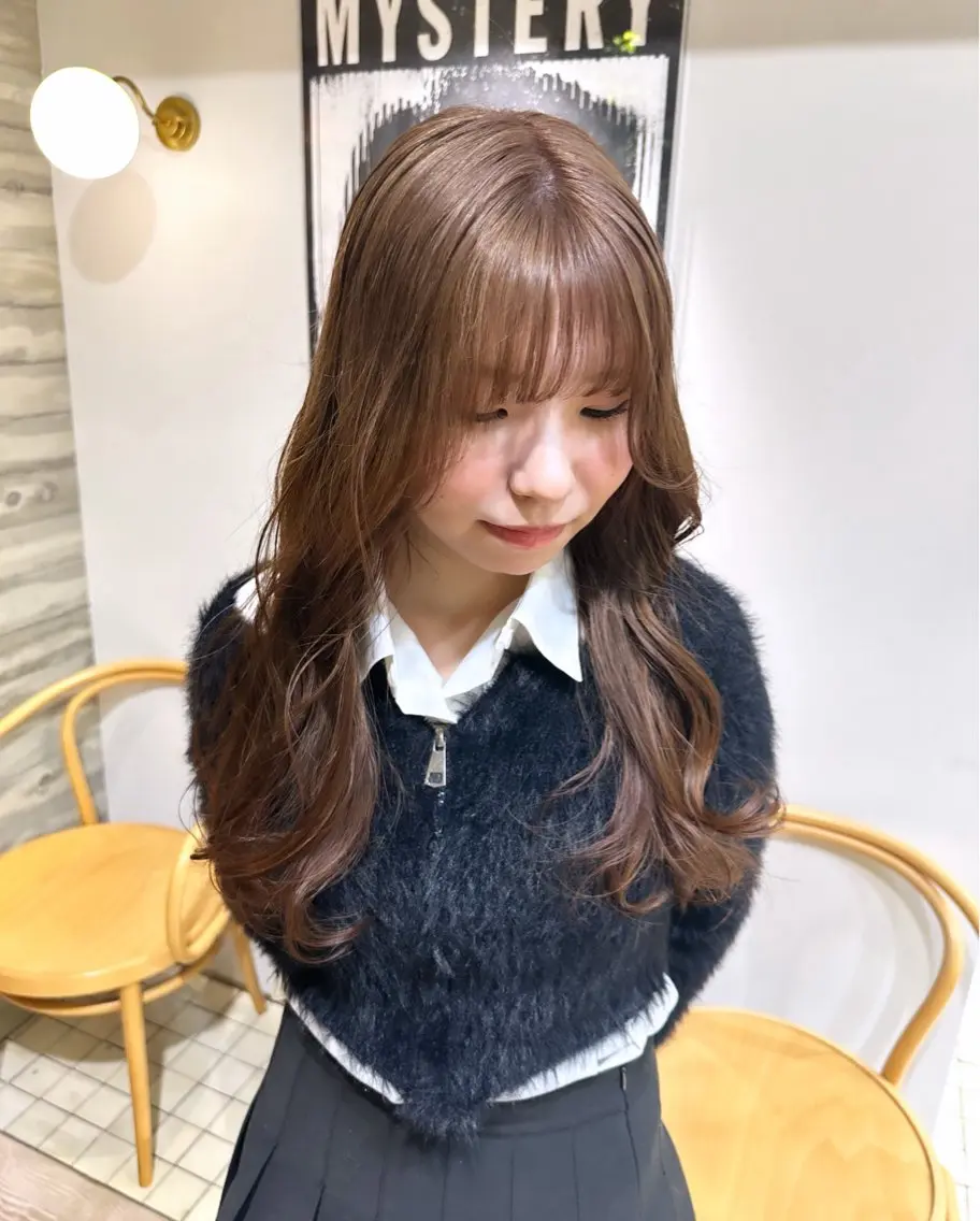 ロング ササキカズマ〻透明感 〻色落ち〻赤み消しのヘアスタイル