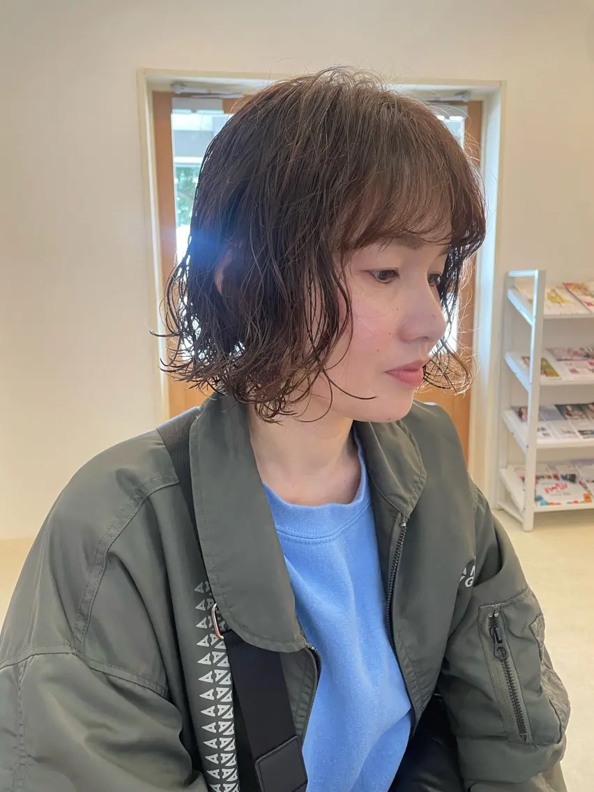 カット+パーマ＋トリートメント¥14850→¥10490の写真