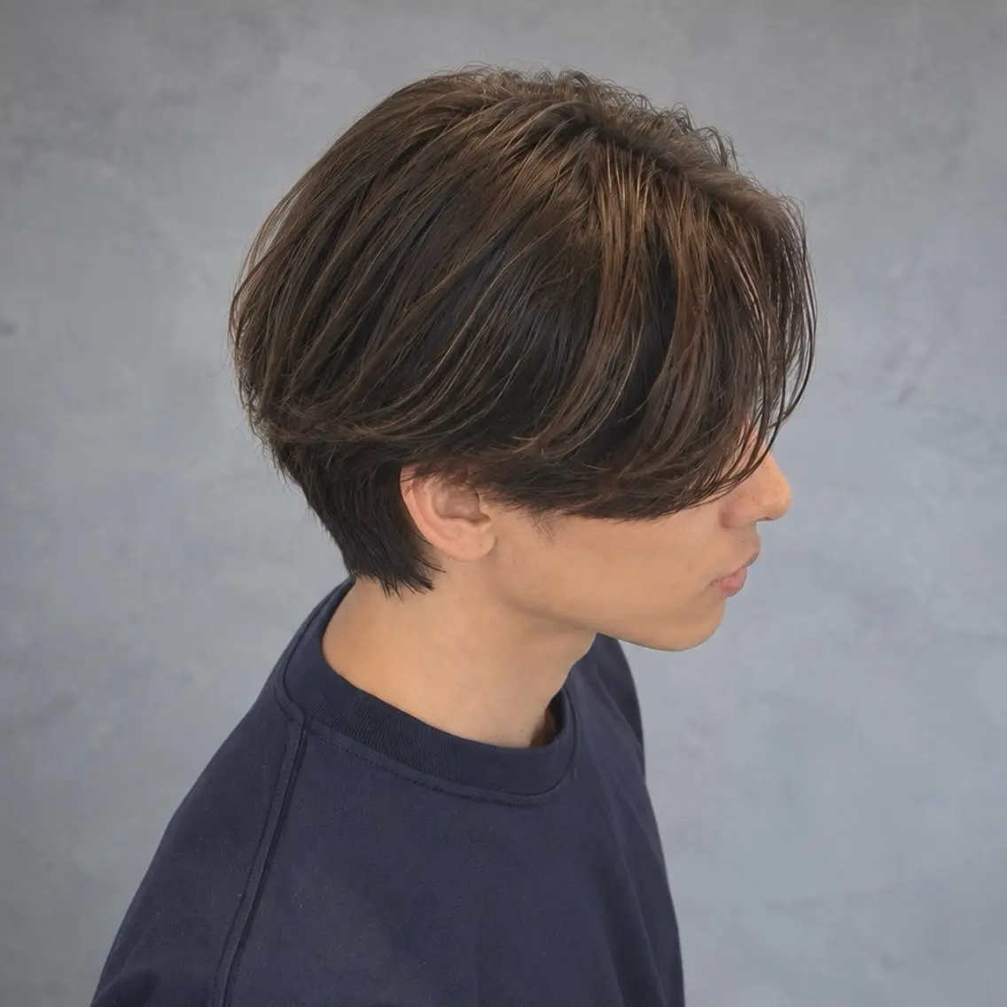 メンズ カット 透明感カラー /ショウ🍃のヘアスタイル