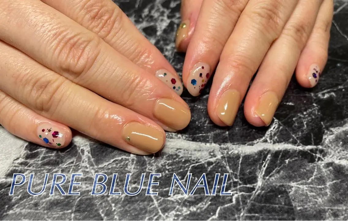 ネイル PURE BLUE NAILのネイルデザイン
