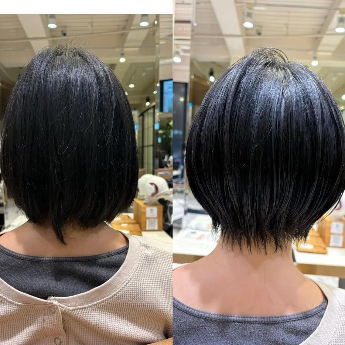 ショート くびれヘア ショートヘア 透明感カラー🌿‬ 似合わせ特化/‬荒砂のヘアスタイル