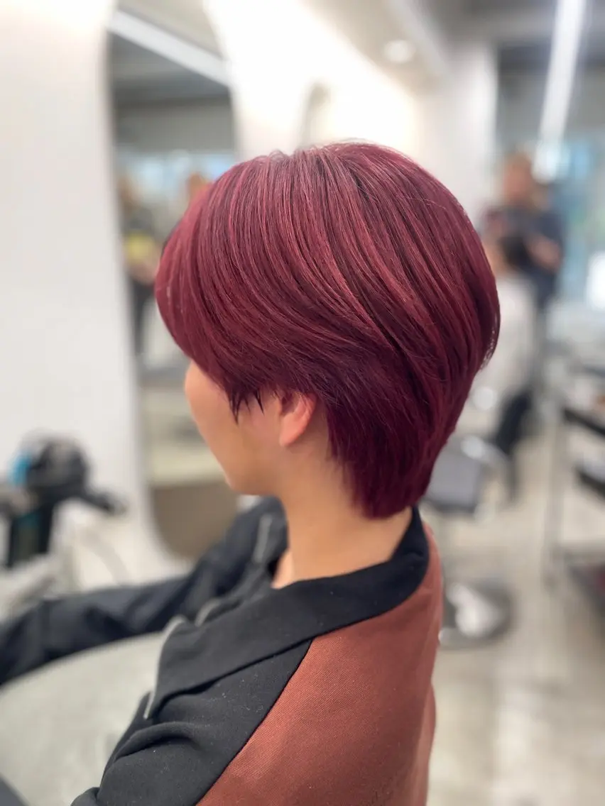 ミディアム 🤍ショート 🤍NANAMI🤍のヘアスタイル