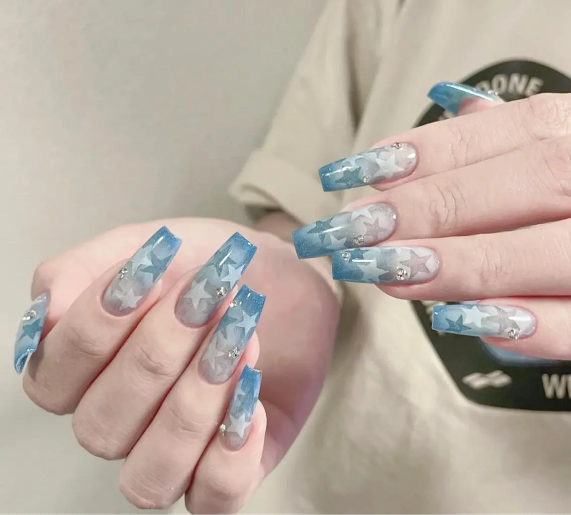 🫧(オフ込み)🫶🏻チップ+スカルプジェル長さ出し(10)本🤎➕持ち込みデザイン📌ストーン&パーツつけ放題🥥の写真