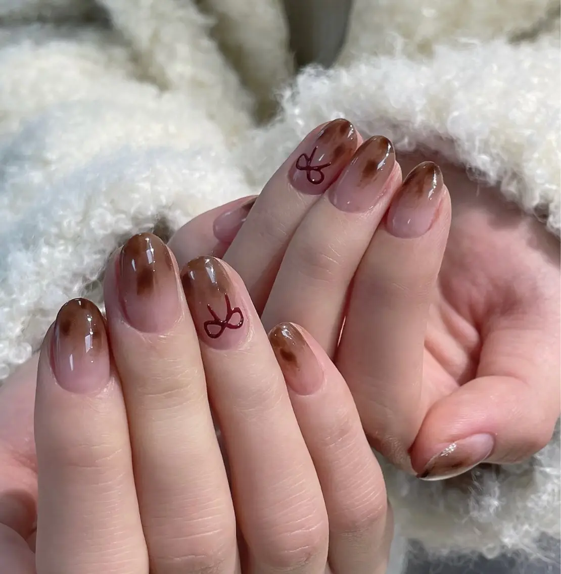 ネイル ハンドネイル ハンドケア 🍑 momo_nailのネイルデザイン